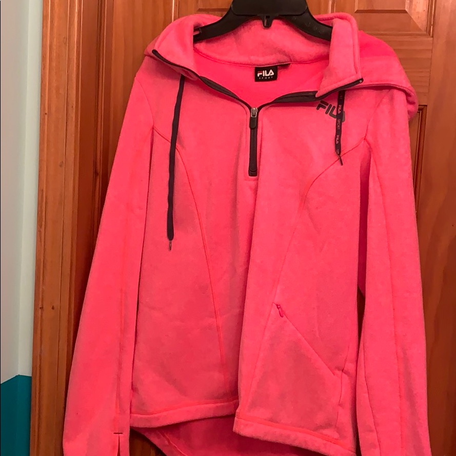 Fila Sport 1/4 Zip And Hoodie